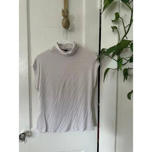 New York & Company Women’s size Medium white turtleneck top
